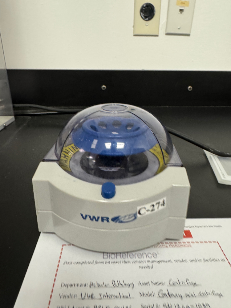 Image of VWR Galaxy Mini Centrifuge